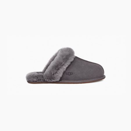 UGG Scuffette II Deep Grey Slippers for Women (ZMBW63482)